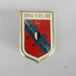 insigne EMG CRS VI Police Nationale