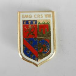 insigne EMG CRS VIII  Police Nationale