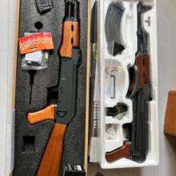 Lots de Airsoft (2 ak aeg , glock gbbr)