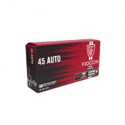 50 munitions FIOCCHI 45 ACP 230 grains FMJ