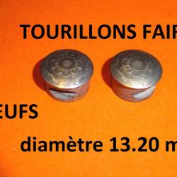 paire de tourillons fusil FAIR calibre 12 diamètre 13.20mm - VENDU PAR JEPERCUTE (D23B864)