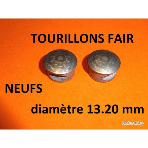 paire de tourillons fusil FAIR calibre 12 diamtre 13.20mm - VENDU PAR JEPERCUTE (D23B864)