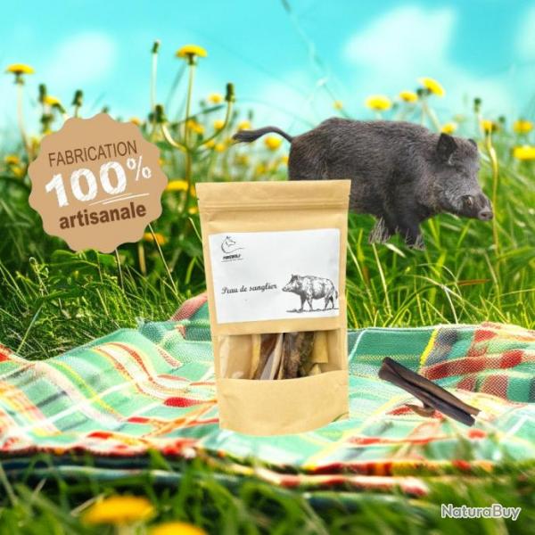 Peau de Sanglier - Friandise Chien 5x100g