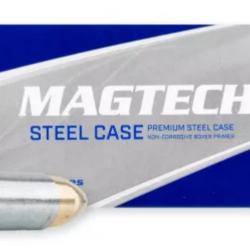 Déstockage Cat. B - Munition Magtech FMJ Steel Case 8g 124gr - Cal. 9mm Luger x10 boites