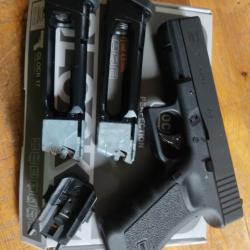 SET pistolet Umarex Glock 17 gen3 4.5mm Bbs + chargeur supplémentaire + pointeur laser Umarex TAC