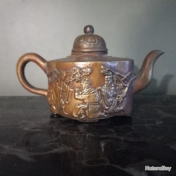 ancienne thire chinoise en bronze dor