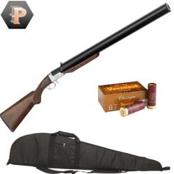 Pack chasseur ! Fusil monocoup pliant cal. 12/76 silencieux - Yildiz + mun + fourreau