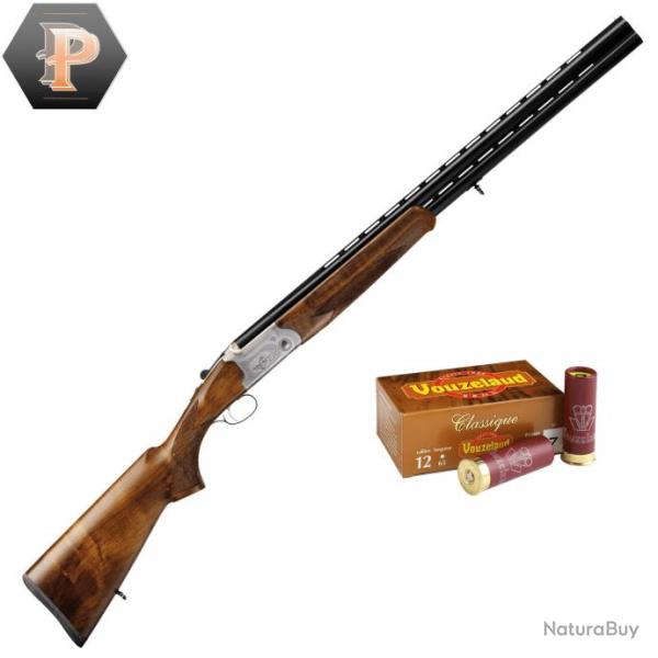 Pack chasseur ! Fusil superpos de plaine Yildiz - Cal. 12/76 + mun