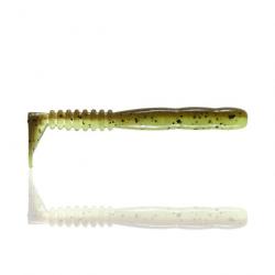 Leurre Reins Rockvibe Shad 2,3" - 5,8cm 5,8cm Par 15 #002 Green Pumpkin