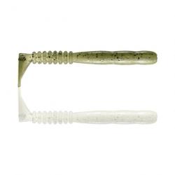 Leurre Reins Rockvibe Shad 2,3" - 5,8cm 5,8cm par 12 #B16 Dos Vert