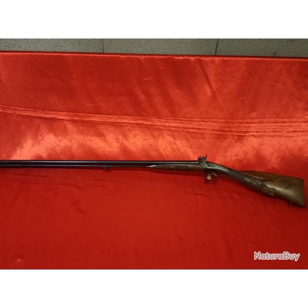 FUSIL A PERCUSSION CALIBRE 16 ENCHERE A  1 EURO