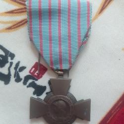 Médaille militaire  croix du combattant