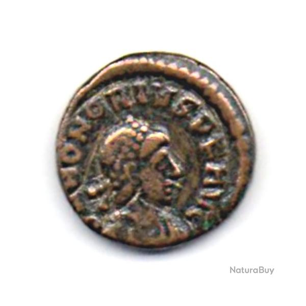 Pice de Monnaie Romaine  De HONORIUS NUMMUS Revers Peu Courant R 1