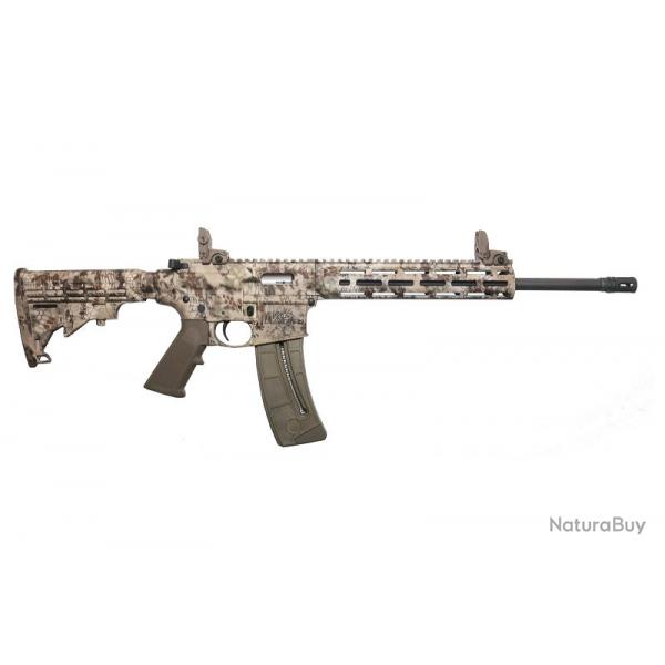 DESTOCKAGE - NEUF - S&W - CARABINE - CAT B - AR15 - M&P15 22 - 22LR - CAMO KRYPTEK - 16.5" - 777648