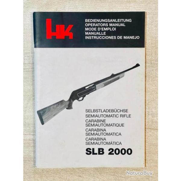 Notice Carabine HK SLB 2000 Occasion