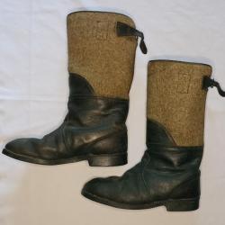 Bottes Allemande grand froid WW2