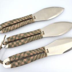 3 Couteaux de Lancer SOG - Fling Throwing Knives