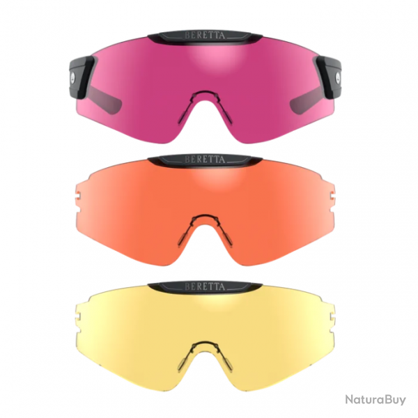 Lunettes Beretta InterMask - Jaune / Magenta / Orange