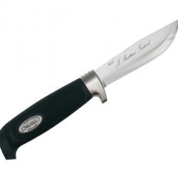 BEL1391 POIGNARD A DEPECER MARTTIINI BASIC LAME SKINNER 10CM INOX MANCHE NOIR + ETUI NEUF