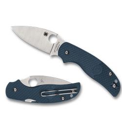 C123PCBL couteau pliant Spyderco SAGE 5 bleu