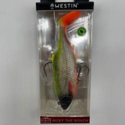 Leurre souple armé westin ricky the roach 14cm COLORIS EXCLUSIF SECY ROACH