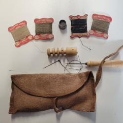 trousse de couture militaire france ww1 ou ww2