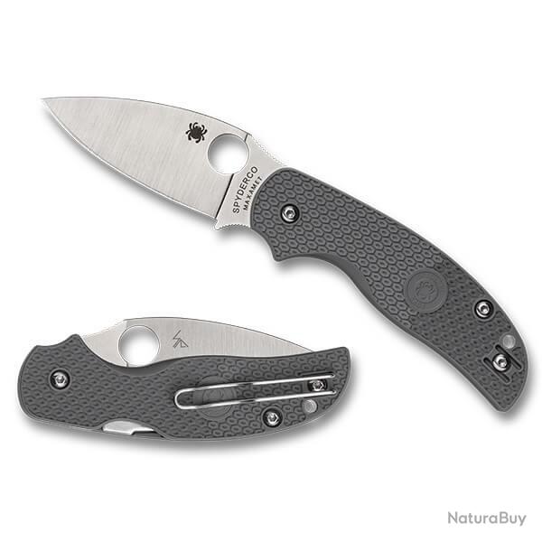 C123PGY couteau pliant Spyderco SAGE 5 Maxamet gris