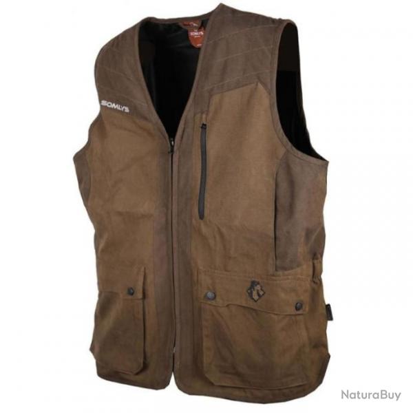 Gilet de chasse Somlys Summer marron - Marron / 3XL