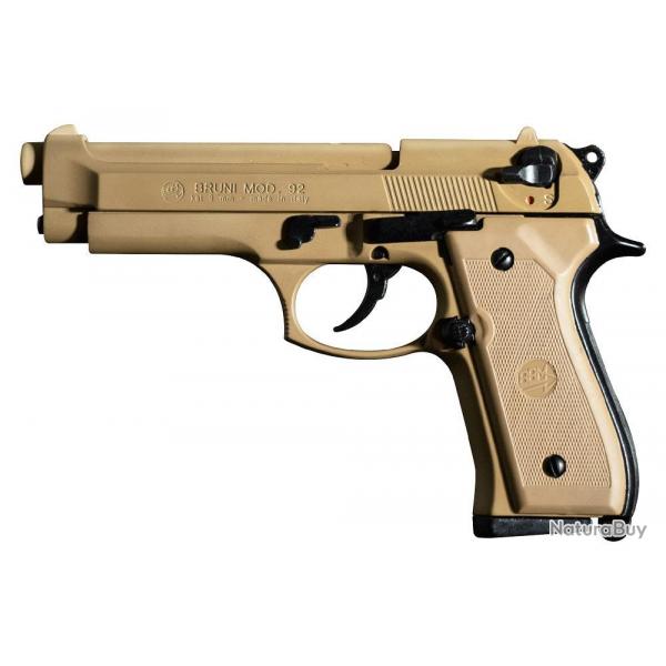 Pistolet Bruni - Modèle 92 Désert - 9mm - Gaz