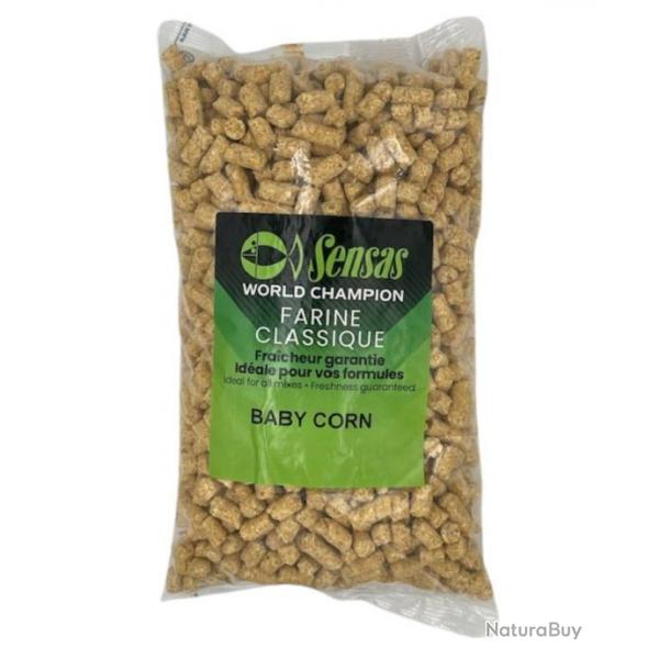 SENSAS FARINE BABY CORN 1KG SENSAS