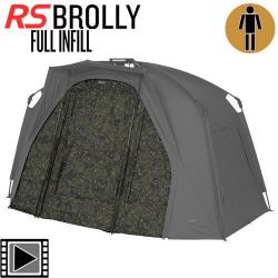 Abri Trakker Tempest RS Brolly Camo 1 place (Façade pleine seule)