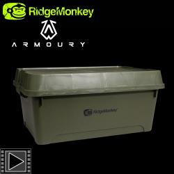 Coffre de Stockage Ridgemonkey Armoury Stackable Storage Box 36L