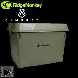 Coffre de Stockage Ridgemonkey Armoury Stackable Storage Box 66L