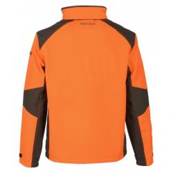 BLOUSON CHASSE SOFTSHELL Orange IMPER & RESPI