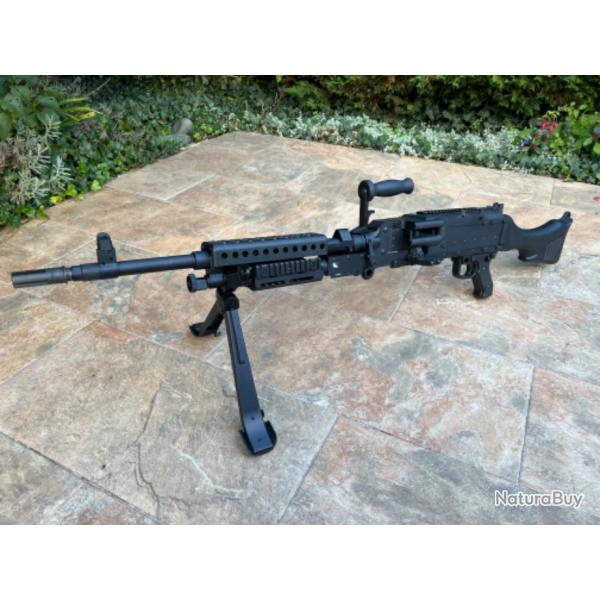 M240B golden eagle Matrix aeg Airsoft Machine gun minimi M249