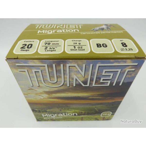 TUNET MIGRATION CAL 20 N8 BG 28G X25