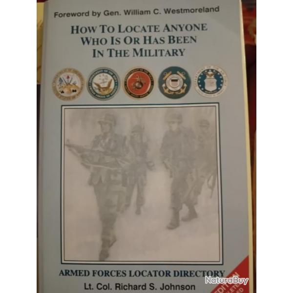 Livre de rfrence US pour faire des recherches sur les soldats