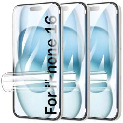 3 Film Hydrogel Protection Ecran pour Iphone, Smartphone: iPhone 16