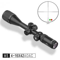 DISCOVERYOPT MS 4-16X42AOAC SFP type à résistance sismique améliorée