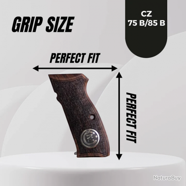 Plaquette CZ75 B Argent&eacute; tacticalmakgrips