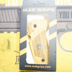 Plaquette Pistolet Beretta 92 gravé emplacement doigt tacticalmakgrips.