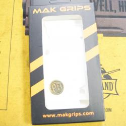 Plaquette Pistolet Beretta 92 Blanc "Nacré"  doré Tacticalmakgrips
