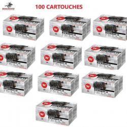 Chevrotine Winchester Buckshot 9 Grains 12/70 - 100 Cartouches - Braderie Automne