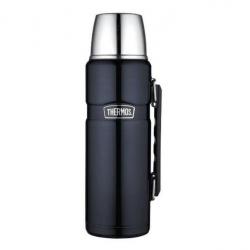 Bouteille isotherme "King" avec poignée 1,2 L, Couleur bleu marine [Thermos]