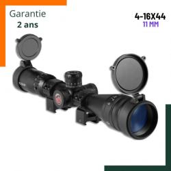 Garantie 2 ans Lunette de visée 4-16x44 AOE - Picatinny - Bouchons de protection - Livraison rapide