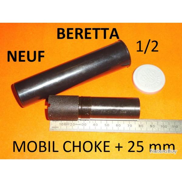 1/2 choke NEUF mobil choke fusil BERETTA A303 A304 51mm+ 25 mm - VENDU PAR JEPERCUTE (JO971)