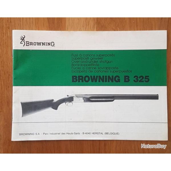 manuel BROWNING B325