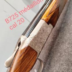 Browning B725 Medallion cal 20 canon 71cm série limitée Browning