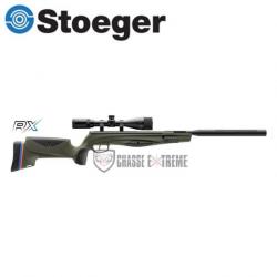 Carabine STOEGER Rx20 Tac Supressor 19.9joules Cal.4.5 Combo 3-9x40 Verte