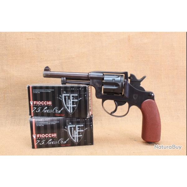 OFFRE SPECIALE Revolver rglementaire Suisse modle 1882/29 + 100 Cartouches Fiocchi